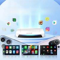 2025 New CarlinKit Android 13 CarPlay AI Box HDMI Wireless CarPlay Android Auto TV Video Box Qualcomm SDM660 8-Core Split Screen