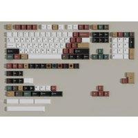 Korean PBT Cherry Keycaps Mixed Light ISO/ANSI Layout 7u/Alice Space Bars Dye Sub Big Set Key Caps From JCM For Wooting 75 A75