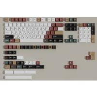 Retro Mixed Lights Keycaps 151 Keys Dye Sub Cherry US/KR For Mechanical Keyboards 2.25U/2.75u/3U Space Keys AZERTY GMMKPRO