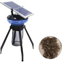 Outdoor courtyard type farm solar inhaled lighting physical mosquito killer lamp waterproof sunscreen silent energy saving