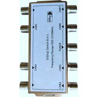 DS81 8 in 1 Satellite Signal DiSEqC Switch LNB Receiver Multiswitch