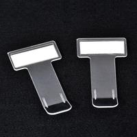 2/5/10Pcs Universal Car Parking Ticket Clip Windshield Sticker Ticket Holder Card Bill Stand Organizer Auto Interior Accessories