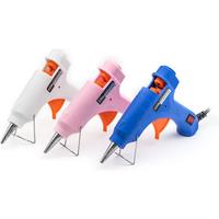 20W Hot Melt Glue Gun With 7MM Transparent Glue Stick Mini Gun Home Electric Heat Temperature Gun