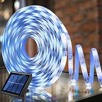5M Outdoor Solar LED Strip Light IP 65 Waterproof Light Strip SMD 2835 Suitable For Outdoor Courtyard Decoration LED Light Strip