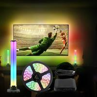 TV LED Backlight And Light Bar Set For 40-85 inch Plug And Play Quick Sync LED Light Strip For 4K HDMI-Compatible 2.0 Device