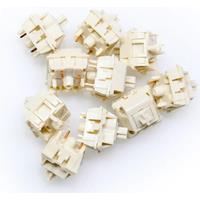 MMD Cream Switch V4 5Pin 45g Custom Gaming Mechanical keyboard Linear Switches Double Spring POM Milk White Keyboard Accessories