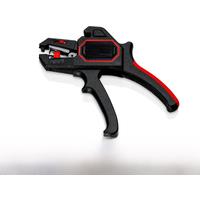KNIPEX 12 62 180 Automatic Insulation Stripper Cutter 7 Inch Lightweight Adjustable Length Stop from 6.0 to18.0 mm