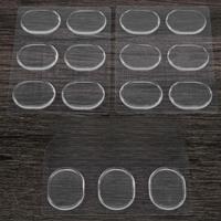 18 Pieces Drum Damper Gel Pads Silicone Drums Silencer For Drums Tone Control-Clear