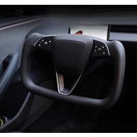 VASTZ Yoke Steering Wheel For Tesla Model 3 2024 Highland with Heating Personalized Customize Black White Car Accessories