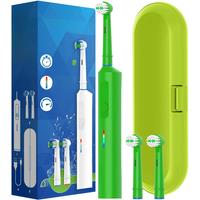Rotating Electric Toothbrush, Intelligent Rechargeable Rotary Rotation Toothbrush Compatible with