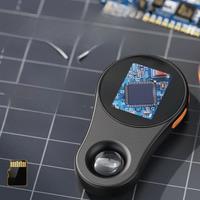 2.0inch 500X Digital Microscope 1080P Video Coin Microscopio with Magnifying Glass Wiht 8Leds for Electronics Repair Windows/Mac