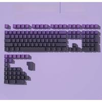 PBT Double Shot Keycaps Cherry Profile Gradient Backlit Keycap Side-engraved For ISO Layout Cherry Mx Switch Mechanical Keyboard