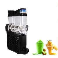 Snow Melting Machine Double Cylinder Slush Machine 5L Cylinder Smoothie Pellet Automatic Shaved Ice