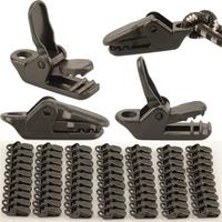 70PCS Camping PC Tent Clips,Awning Tarp Clips,Tarpaulin Clamps, Tarp Clips Tent Clips, Tent Fixing