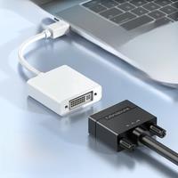 Mindpure Mini DP to DVI Cable Adapter 1080P Mini DisplayPort V1.2 Male to DVI Female Converter For Monitor Projector Thunderbolt