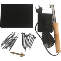 Fabric Flower Ironing Machine Soldering Iron Flower Making Tool DIY Adjustable Temperature Ball
