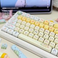 Kohachi Keycaps 148/152 Keys PBT SOA Profile Anime keycap DYE-SUB For Mechanical Keyboard ISO Layout 7U GMK67