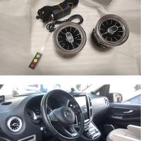 Car LED Front Dashboard A/C Vent Air Conditioner Outletr Interior Trim For Mercedes-Benz Vito W447 2016+ 2023