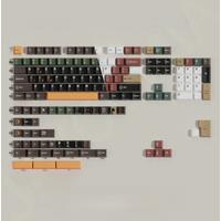 ISO Abnt2 Cherry Profile Dye-Sub PBT Keycaps 7u Alice Layout Big Set Key Caps Korean German Spanish Russian Arabic French Layout