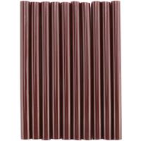 10pcs 100mm x 7mm Adhesive Hot Melt Glue Sticks For Hot Melt Glue Gun Brown