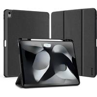 DUX DUCIS Cloth Texture Tablet Case For iPad Air 13 2024 Magnetic PU Leather Protective Cover with Stand Wake-up +Sleep Function