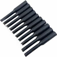 Black 10pcs 7-11mm / 9-14mm PEX PE Water Pipe Repair Tool Rod, PE Repair Sticks, Pipe Plastic Pipe Welding Parts Bar