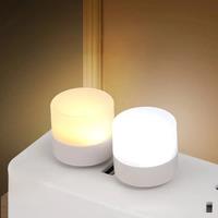 LED Night Light Mini Reading Light Suitable for Room Decoration Night Sleep Night Light USB Plug Atmosphere Light