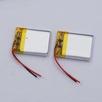 2Pcs 3.7V 150mAh 0.555Wh Rechargeable Polymer Li Lithium Battery 402025 For GPS MP3 Sat Nav Driving Recorder Bluetooth Speaker