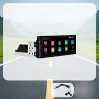 6.9 Inch 1 Din Android Radio Car Multimedia for Peugeot 1007 2005-2009 Stereo Head Unit Carplay Autoradio GPS Navigation BT Wifi