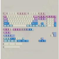 Fairy Cherry Keycaps PBT Material ISO ANSI Layout 7u Alice Space Bars Big Set Key Caps French German Korean Arabic Spanish Abnt2