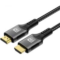 HDMI Cable 2.1 Splitter 4K@120Hz 8K@60Hz 48Gbps Adapter For EARC ARC HDCP Ultra High Speed Video Cable PC Laptop Projector HD TV
