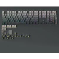 FLESPORTS 117/136 Key PBT Side-engraving keycaps Russia Pudding Keycap For MX Mechanical Keyboard 108 96 87 80 84 68 64 61