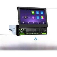 For Citroen Xsara Picasso 1996-2012 7" Retractable Screen Carplay Autoradio Android Car Multimedia 1 Din Radio Stereo Head Unit