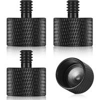 Mic Stand Adapter 5/8 Female to 1/4 Male for Camera Mount Tripod Thread Adapter Conversion Connector Screw Adapter