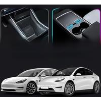 Light 27W Quick Charger Usb Hub for Tesla Model 3 Tesla Model Y 2021-2023 with Aperture Intelligent