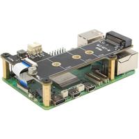 X1001 M.2 NVMe SSD Shield PCIe Peripheral Board Compatible with for Raspberry Pi 5