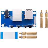 For Orange Pi Zero 2 W Expansion Board Interface Board 100M Network Port+USB 2.0+Analog Audio and Video Interface