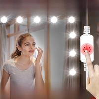 Lady LED Beauty Makeup Lights USB 5V Dimmable Woman Vanity Bulb Hollywood Bedroom Mirror Cabinet Fill Lamp Bulbs Dressing Table