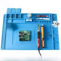 ESD Heat Insulation Pad Soldering Station Soft Silicone Mat Work Pad Desk Maintenance Platform for