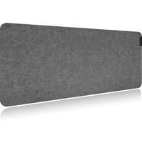 EXCO Large Felt Desk Pad Extended Mouse Keyboard Mat Non-Slip Base Computer Desktop Soft Protector for Gaming Office Home Laptop
