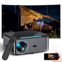 HORLAT Outdoors Android Beamer Projector Full HD 1080P 4K Video Auto Focus & Keystone Home Theater 5G WiFi Portable TV Proyector