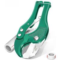 LAOA 42mm Pipe Cutter Aluminum Alloy Tube Cutting PPR Pipe Tube Cutter 5CR13 Blade PVC/CPVC Ratchet