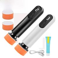 40W Mini Waxing Polishing Machine 12000RPM Cordless Car Paint Scratch Repairing Polisher Windscreen Glass Oil Film Remove Tool