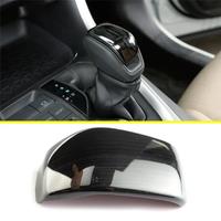 Black Brushed Gear Shift Shifter Knob Cover Cap For 2019-2025 Toyota RAV4 Venza Harrier Highlander Kluger Hybrid Suzuki Across