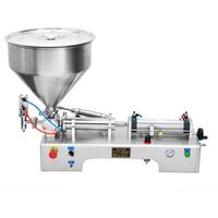 PBOBP Paste Filling Machine Piston Filler Lotion Shampoo Cream Honey Sauce Peanut Butter Pneumatic