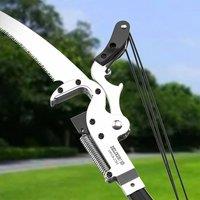 1PC High-Altitude Tree Lopper Branch Scissors Extendable Fruit Tree Pruning Saw Cutter Garden