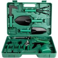 Garden tool set, gardening gift 10 pieces of plant hand tool set, suitable for women and men