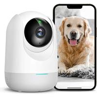 Botslab 2K 3MP Wifi PTZ 360 Smart Security Camera, Indoor Camera AI Human Detection Auto Tracking