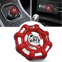 Fun Car Center Valve Decoration Car Interior Shift Knob Cover Gear Industrial Valve Switch Sticker Ornament Interior Stickers