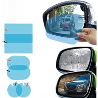 Car Rearview Mirror Protective Film Anti Fog Membrane Anti-Glare Waterproof Rainproof Car Sticker Clear Film